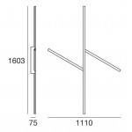 Linea Light MA&DE Xilema Plafoniera Applique LED