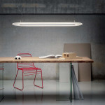 Linea Light MA&DE Opti-Line Lampadario Sospensione LINEARE LED Cm 129