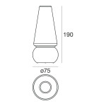 Linea Light Marge Terra Esterno Giardino