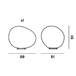 Foscarini Outdoor Gregg Xl Terra Bianco