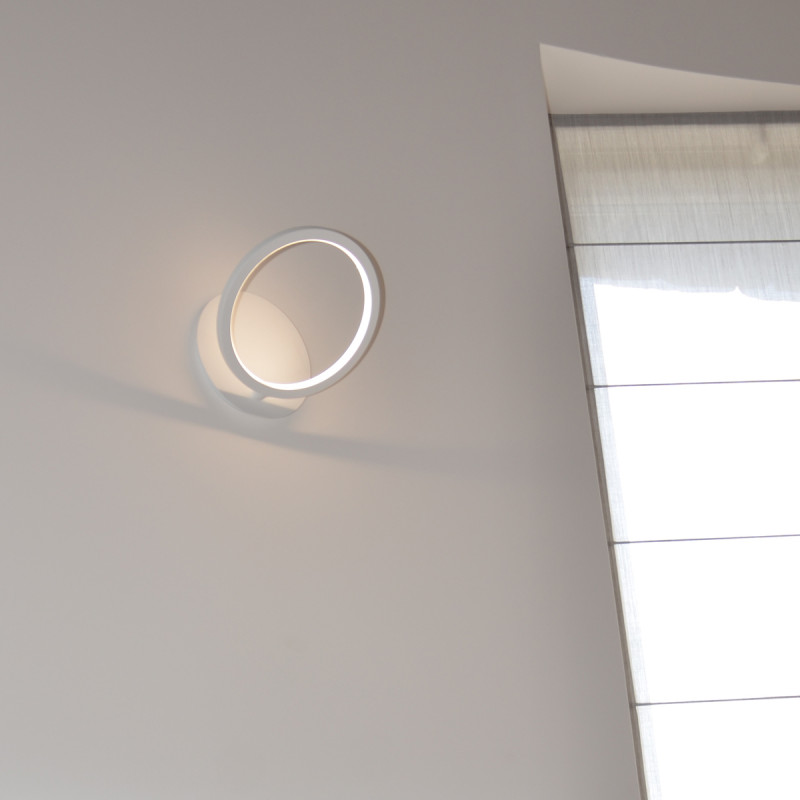 Biluce Opposit Applique LED Anello Bianco