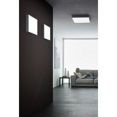 Linea Light Box SQ LED Parete Soffitto Quadrata Cm 50