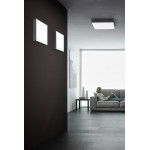 Linea Light Box LED Parete Soffitto Quadrata cm 60