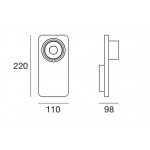 Linea Light Beebo Spot LED Soffitto o Parete 5W