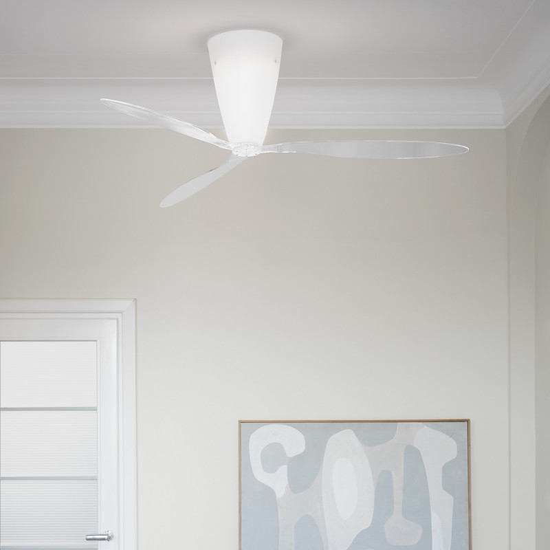 Luceplan Blow Ventilatore Soffitto Con Luce Dimmerabile Nuova Versione dal 2015