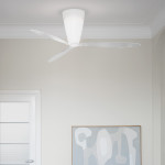 Luceplan Blow Ventilatore Soffitto Con Luce Dimmerabile Nuova Versione dal 2015