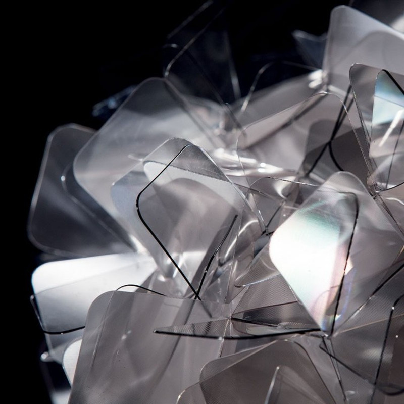 Slamp Clizia Table BATTERY Powered Fumé Lampada da Tavolo a batteria