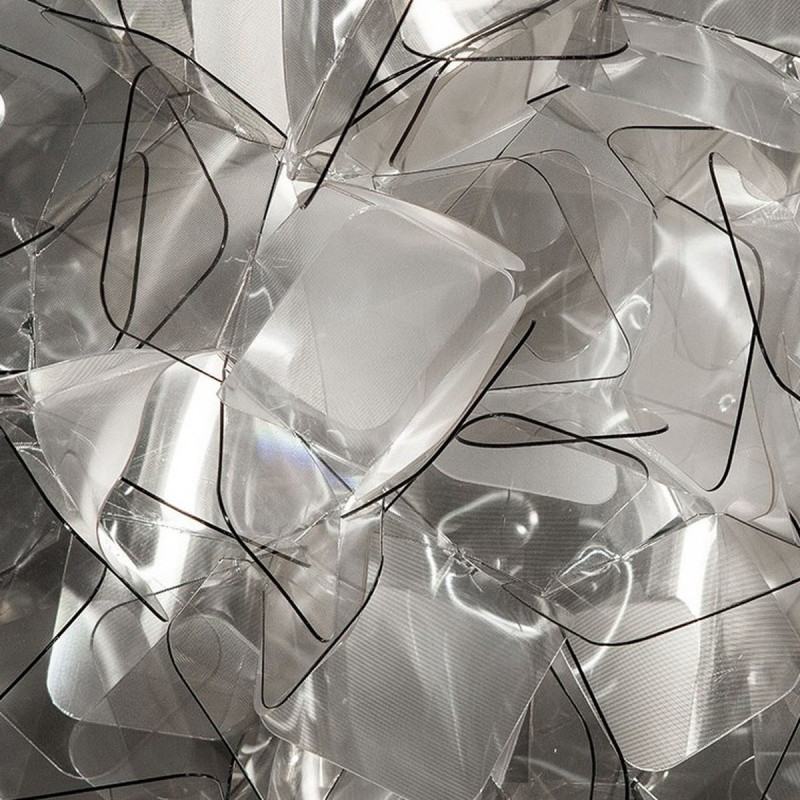 Slamp Clizia Table BATTERY Powered Fumé Lampada da Tavolo a batteria