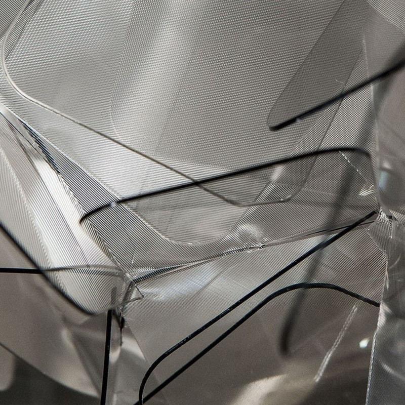 Slamp Clizia Table BATTERY Powered Fumé Lampada da Tavolo a batteria