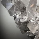 Slamp Clizia Table BATTERY Powered Fumé Lampada da Tavolo a batteria