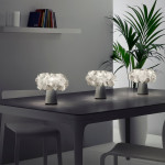 Slamp Clizia Table BATTERY Powered Fumé Lampada da Tavolo a batteria