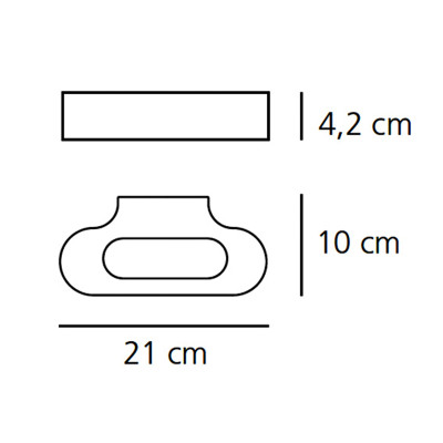 Artemide Talo Wall LED Applique 21 cm