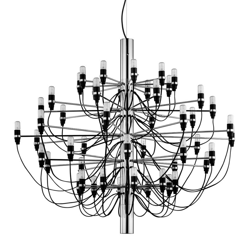 Flos 2097-50 Lampadario candeliere 50 luci D. 100 cm