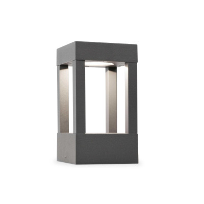 Paletto lampioncino LED per esterno moderno 20 cm IP54...