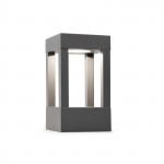 Paletto lampioncino LED per esterno moderno 20 cm IP54 Grigio Paletto lampioncino LED per esterno moderno 20 cm IP54 Grigio