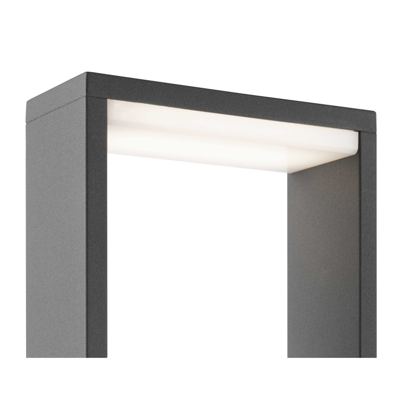 Paletto Lampioncino 50 CM LED per Esterni IP54 Grigio