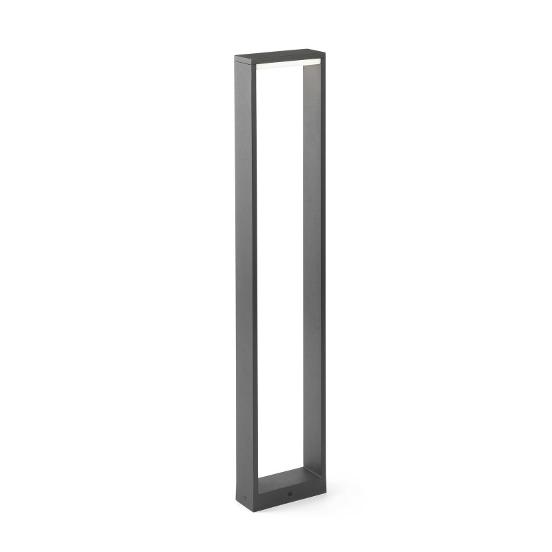 Paletto Lampioncino 80 CM LED per Esterni IP54 Grigio