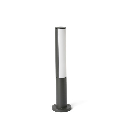 Paletto Lampioncino per Esterni Moderno Cilindrico H. 50 cm LED 8W