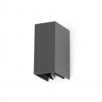 Applique esterno LED fasci regolabili grigio scuro Applique esterno LED fasci regolabili grigio scuro