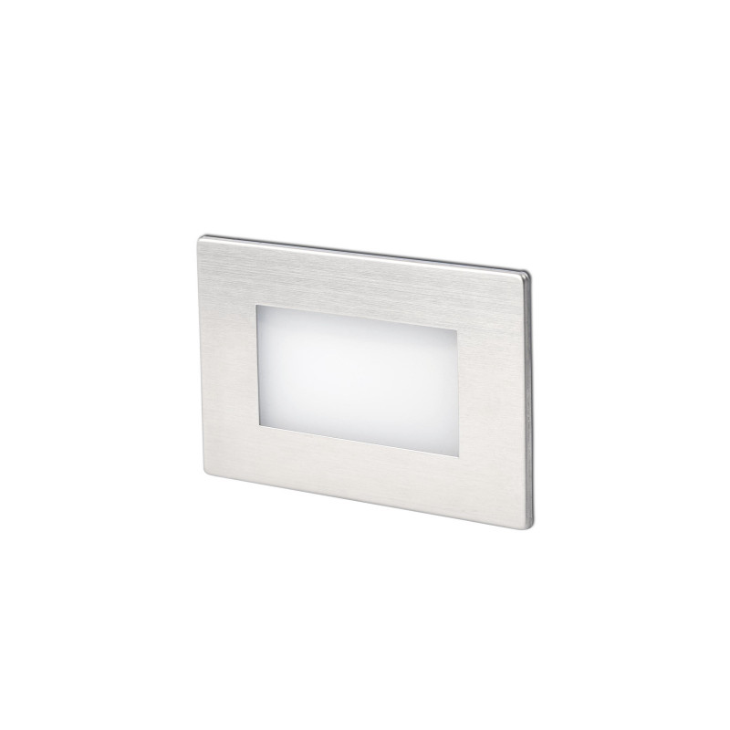 Applique Segnapassi incasso LED 1W per esterni Rettangolare