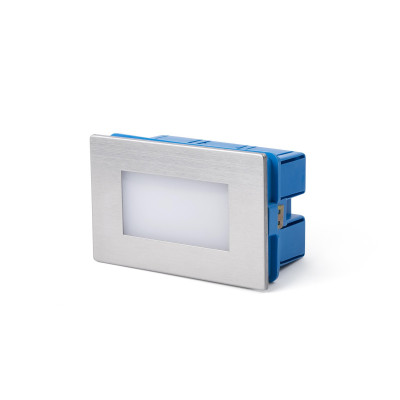 Applique Segnapassi incasso LED 1W per esterni Rettangolare
