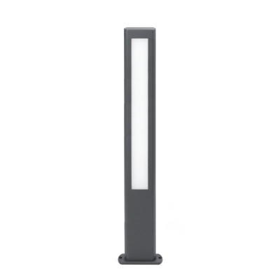 Lampioncino LED per esterni grigio scuro 80 CM 12.5W