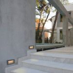 Faretto segnapassi INCASSO RETTANGOLARE LED per esterni RETTANGOLARE Grigio scuro