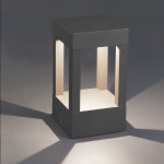 Paletto lampioncino LED per esterno moderno 20 cm IP54 Grigio Paletto lampioncino LED per esterno moderno 20 cm IP54 Grigio