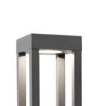 Paletto lampioncino LED per esterno moderno 65 cm IP54 Grigio Paletto lampioncino LED per esterno moderno 65 cm IP54 Grigio