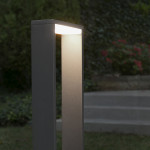 Paletto Lampioncino 80 CM LED per Esterni IP54 Grigio