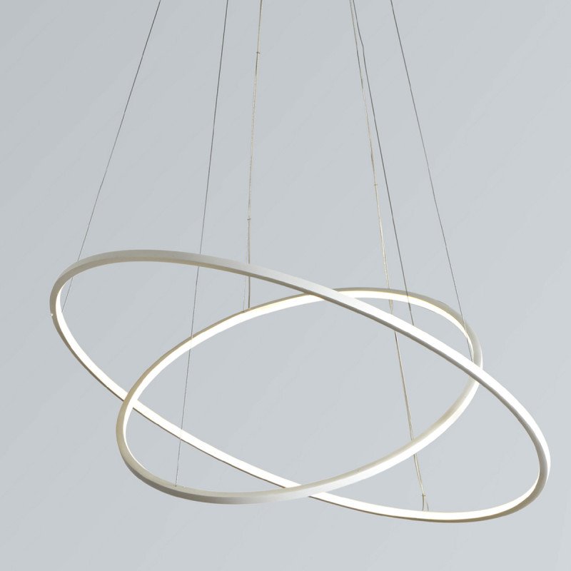 Biluce Opposit Lampada Sospensione Led Con Anelli