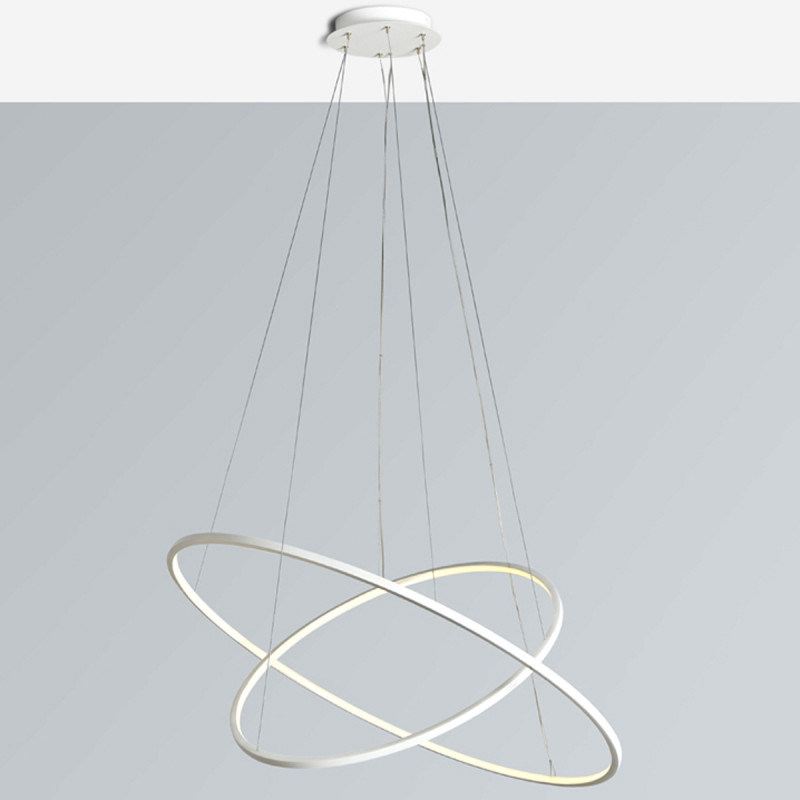 Biluce Opposit Lampada Sospensione Led Con Anelli