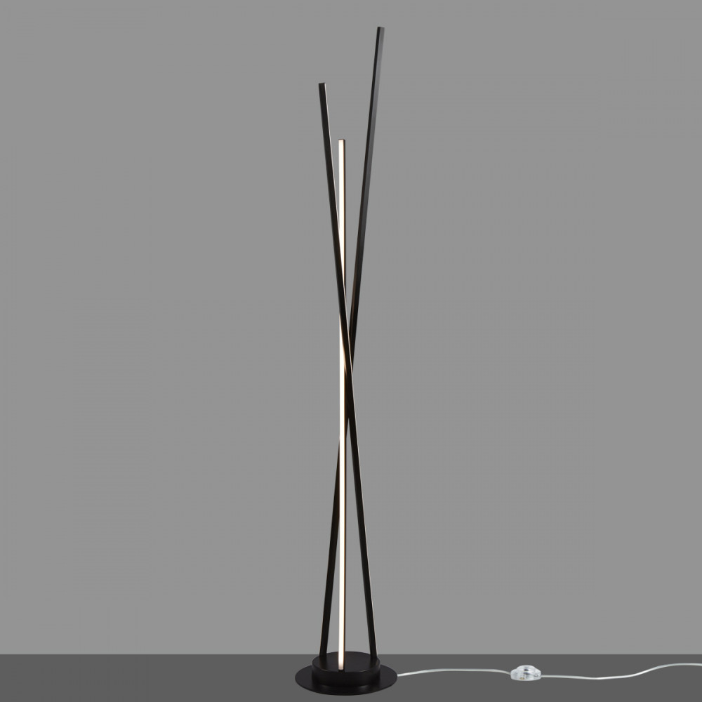 Biluce Segmenti Lampada Terra LED con Aste incrociate - Imagen 32 de 33
