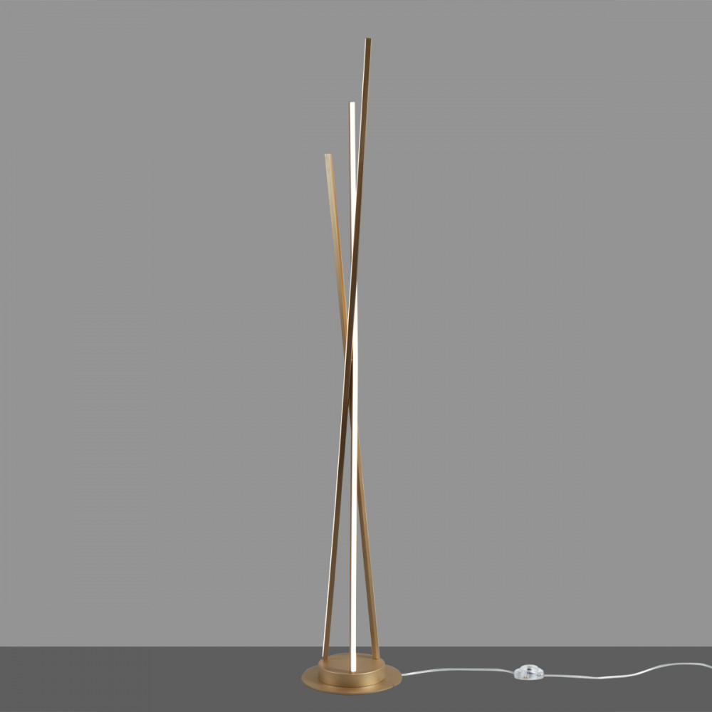 Biluce Segmenti Lampada Terra LED con Aste incrociate - Imagen 27 de 33