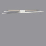 Biluce SEGMENTI Plafoniera LED Lineare con Aste incrociate 70 cm