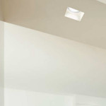 Faretto In Gesso Incasso Quadrato GU10 Led O Alogena