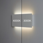 Mattonella XL Applique LED 36W Bianco