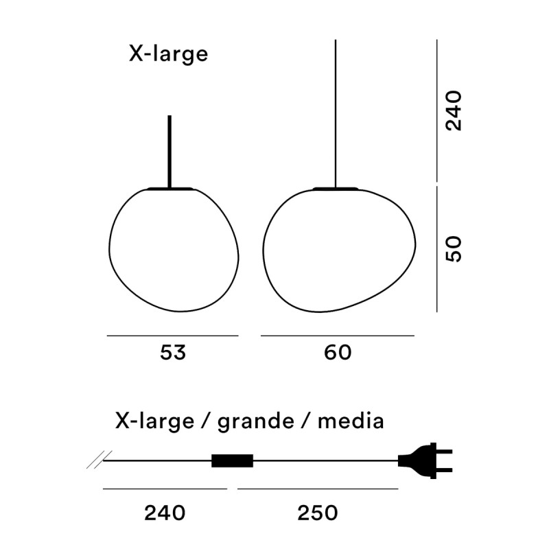 Foscarini Outdoor Gregg Xl Sospensione  Bianco