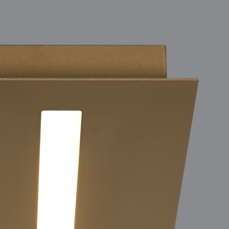 Biluce Tratto Plafoniera rettangolare piccola LED