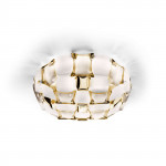 Slamp Mida Parete Soffitto  50 cm - White Gold