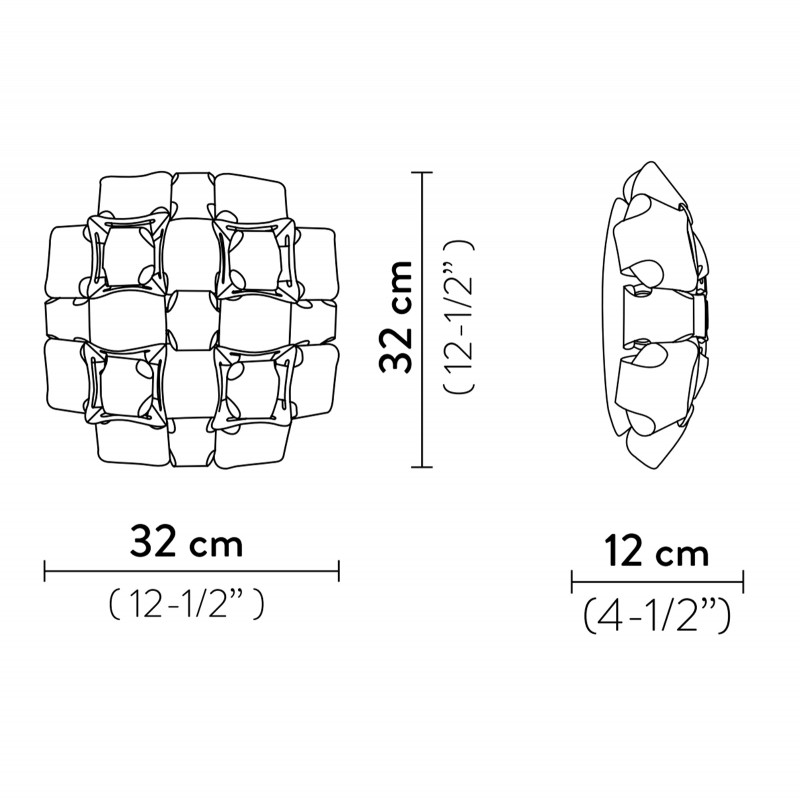 Slamp Mida Applique 32 cm