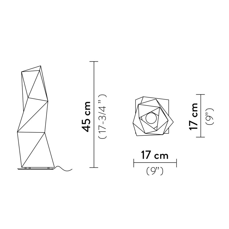 Slamp Diamond Tavolo Small 45 cm