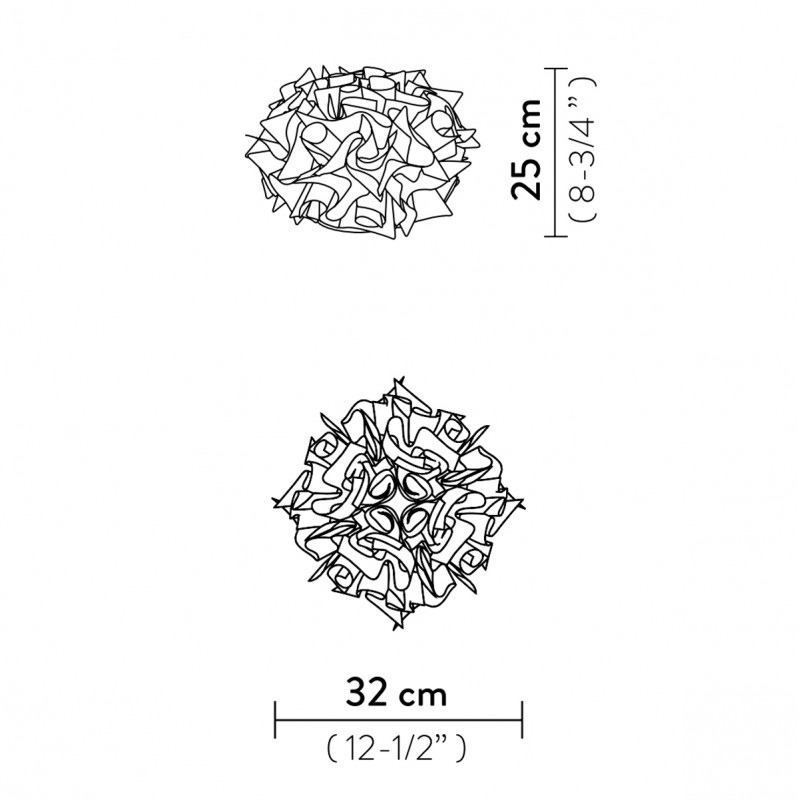 Slamp VELI COUTURE TABLE lampada da TAVOLO