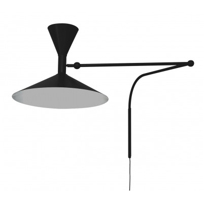 Nemo Lampe de Marseille lampada parete con braccio orientabile