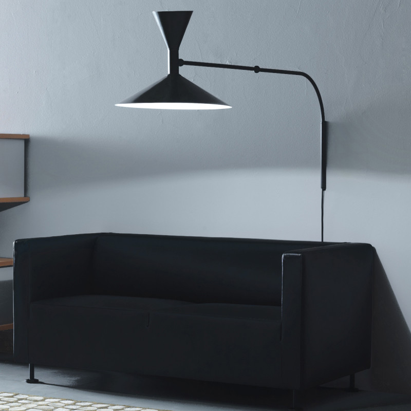 Nemo Lampe de Marseille lampada parete con braccio orientabile