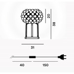 Foscarini Caboche Tavolo