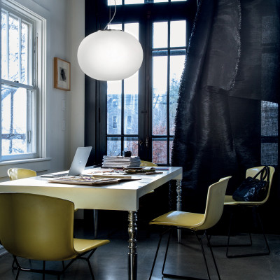 Vistosi Lucciola Sospensione Media Vetro 41 cm