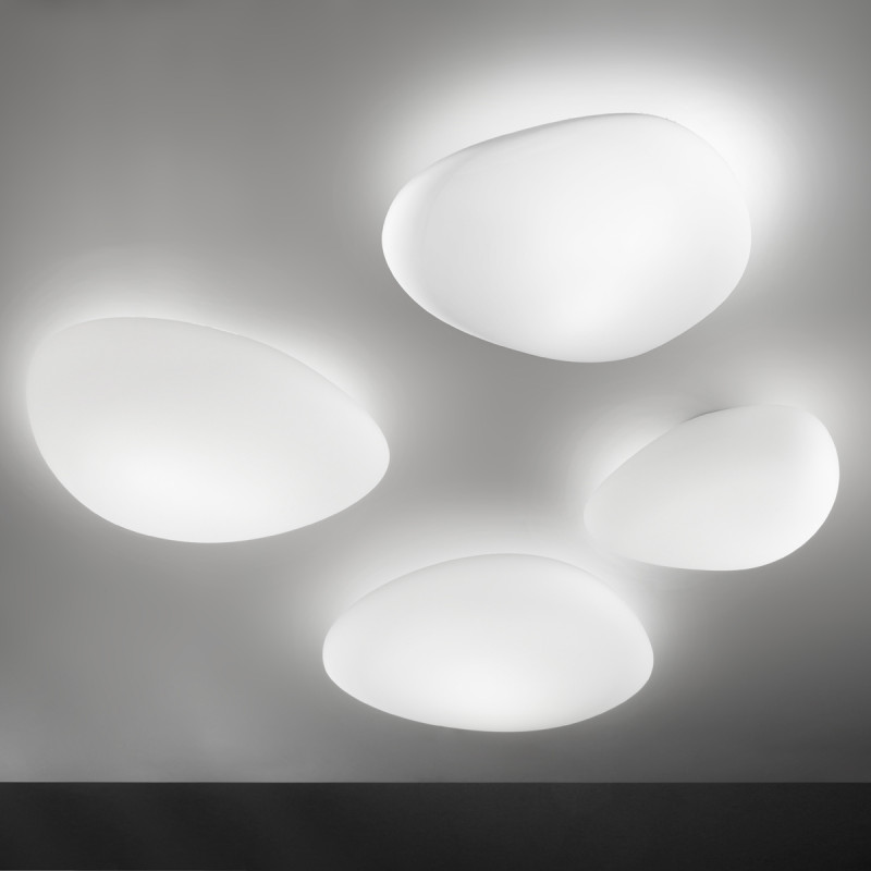 Vistosi NEOCHIC Plafoniera Media Vetro 47 cm