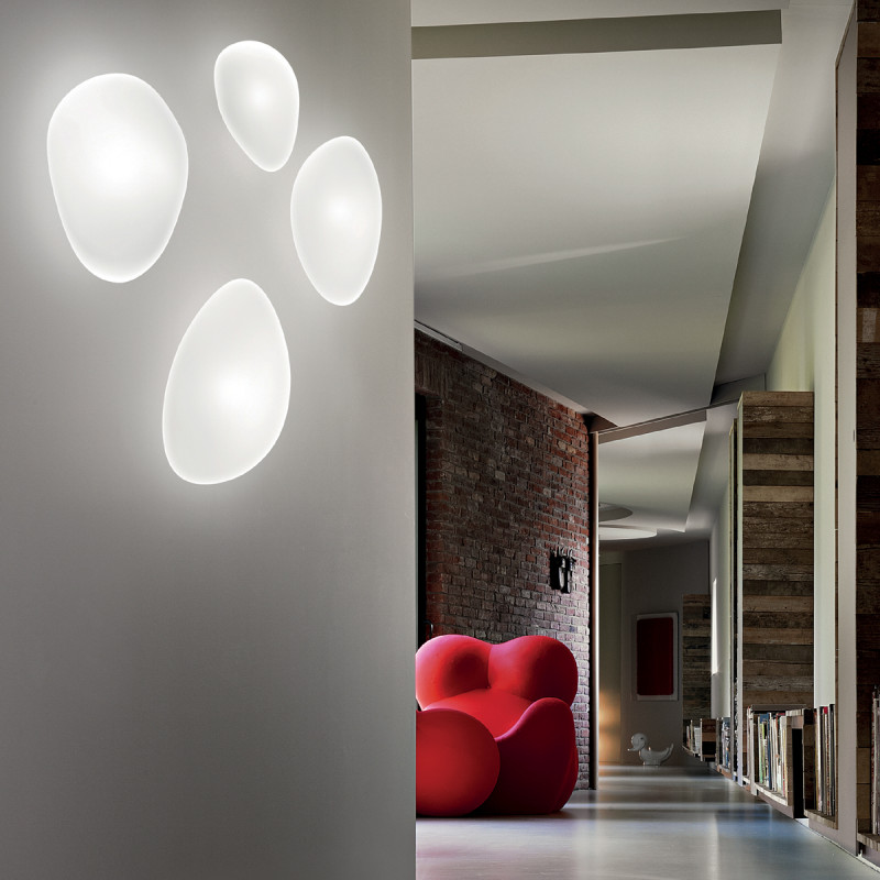 Vistosi NEOCHIC Plafoniera Media Vetro 47 cm