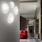 Vistosi NEOCHIC Plafoniera Media Vetro 47 cm